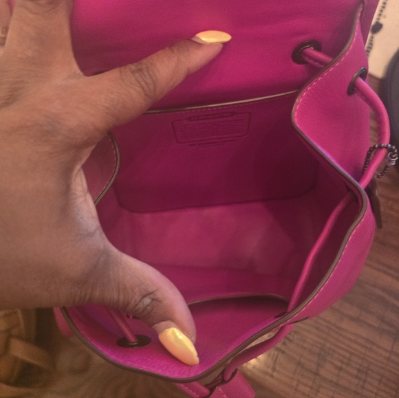 Coach pink backback - Picture 11 of 11